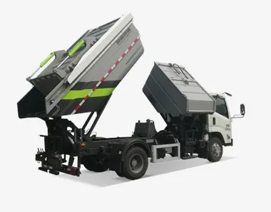 Menyusun Lori Sampah